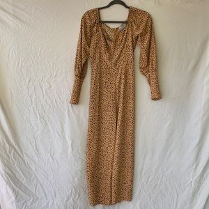 Cheetah print pantsuit